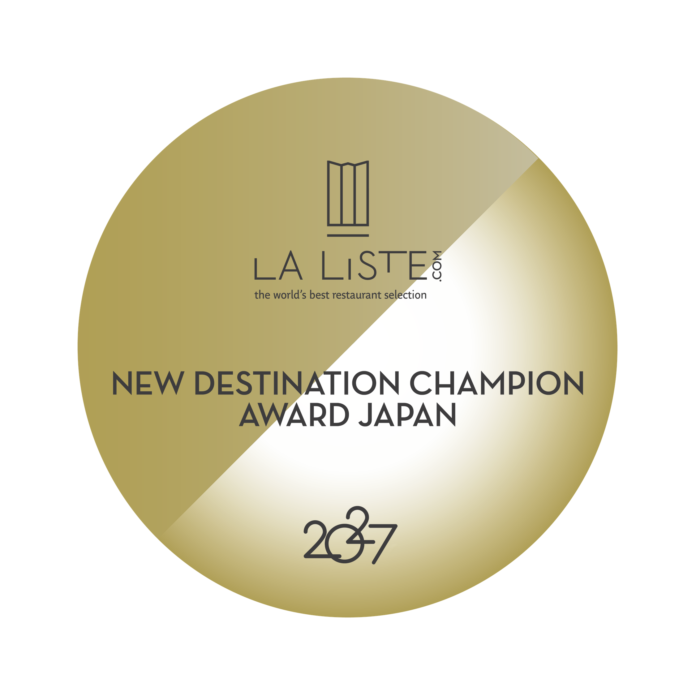 New Destination Champion Award