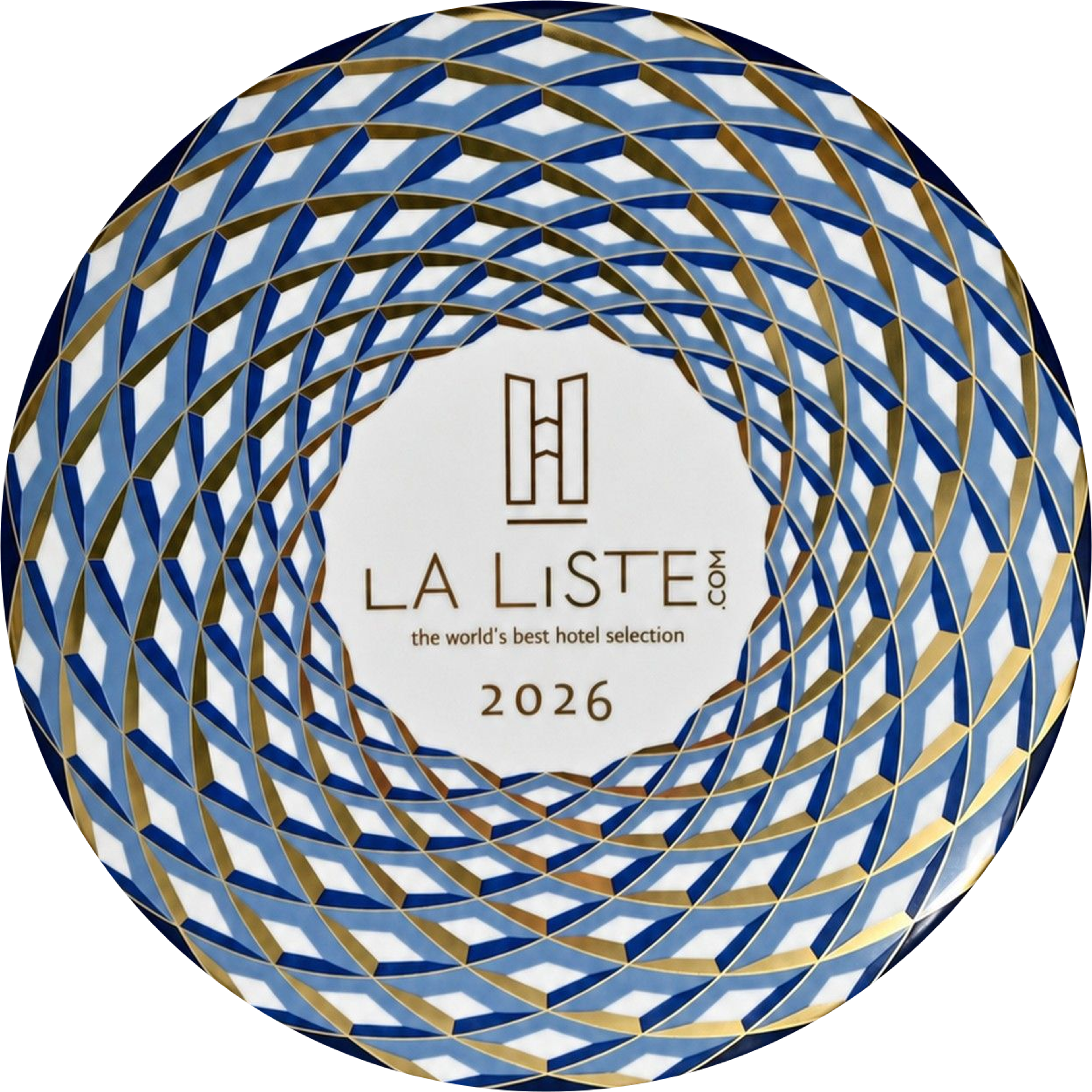 LaListe 2026 hotel plate