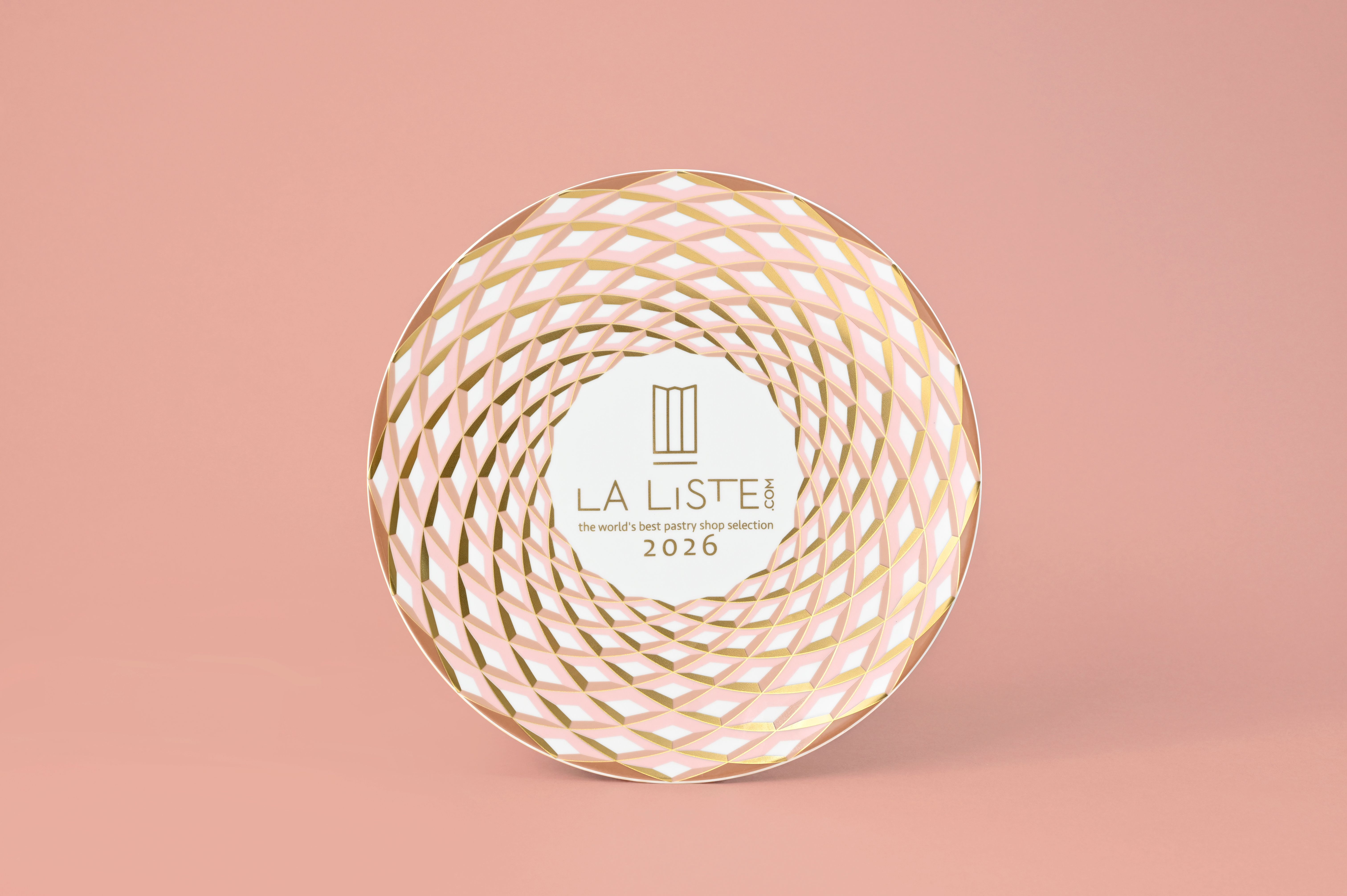 Bernardaud – Halo en rose et or, pour les pâtisseries de 2026